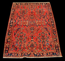 Carica l&#39;immagine nel visualizzatore di Gallery, Sarok Mohajeran Ancient Antique Original Hand Made Carpets Tapis Teppich CM 150x105
