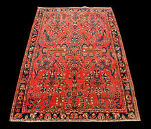 Carica l&#39;immagine nel visualizzatore di Gallery, Sarok Mohajeran Ancient Antique Original Hand Made Carpets Tapis Teppich CM 150x105
