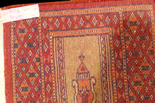 Lade das Bild in den Galerie-Viewer, Tappeto Autentico Originale Annodato a Mano Kashmir Pakistan 30x30 CM
