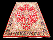 Load image into Gallery viewer, Ancient Antique Original Hand Made Carpets Tapis Teppich CM 238x140 Kirman
