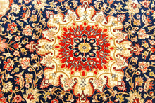 Carica l&#39;immagine nel visualizzatore di Gallery, Original Authentic Hand Made Carpet Quadrato Varanasi 200x200 CM

