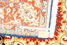 Carica l&#39;immagine nel visualizzatore di Gallery, Original Authentic Hand Made Carpet Quadrato Varanasi 200x200 CM
