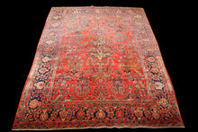 Carica l'immagine nel visualizzatore di Gallery, Ancient Antique Original Hand Made Carpets Tapis Teppich CM 340x270
