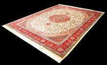 Carica l'immagine nel visualizzatore di Gallery, Original Authentic Hand Made Carpet Varanasi 310x245 CM

