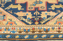 Lade das Bild in den Galerie-Viewer, Hand made Antique Kazak / Shirvan Caucasic Carpets CM 170x140 - Rimodificato
