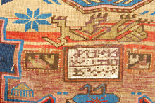 Carica l&#39;immagine nel visualizzatore di Gallery, Hand made Antique Kazak / Shirvan Caucasic Carpets CM 170x140 - Rimodificato
