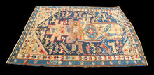 Lade das Bild in den Galerie-Viewer, CM 170x140 Hand made Antique Kazak / Shirvan Caucasic Carpets  - Rimodificato
