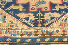 Carica l'immagine nel visualizzatore di Gallery, CM 170x140 Hand made Antique Kazak / Shirvan Caucasic Carpets  - Rimodificato
