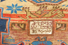 Carica l&#39;immagine nel visualizzatore di Gallery, CM 170x140 Hand made Antique Kazak / Shirvan Caucasic Carpets  - Rimodificato
