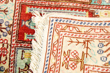 Lade das Bild in den Galerie-Viewer, Antico Tappeto Hereche / Hereke kayseri 100% Misura 54x39
