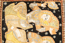 Carica l'immagine nel visualizzatore di Gallery, Antico Tappeto Mianmar in Naturale 100% Misura 50x35
