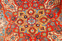 Lade das Bild in den Galerie-Viewer, Tappeto Originale annodato a mano Kashan Dabir Sanayeh CM 190x125
