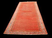 Lade das Bild in den Galerie-Viewer, Tappeto Originale annodato a mano Malayer Vintage CM 320x145
