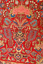 Lade das Bild in den Galerie-Viewer, Tappeto Originale annodato a mano keshan CM 210x133

