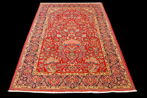 Tappeto Originale annodato a mano keshan CM 210x133