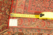 Lade das Bild in den Galerie-Viewer, Tappeto Originale annodato a mano sarok ferahan CM 197x118
