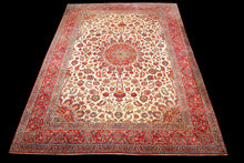 Carica l'immagine nel visualizzatore di Gallery, Tappeto Originale annodato a mano Isfahan CM 380X280
