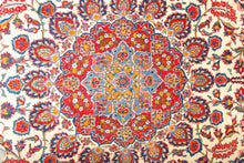 Carica l'immagine nel visualizzatore di Gallery, Tappeto Originale annodato a mano Isfahan CM 380X280
