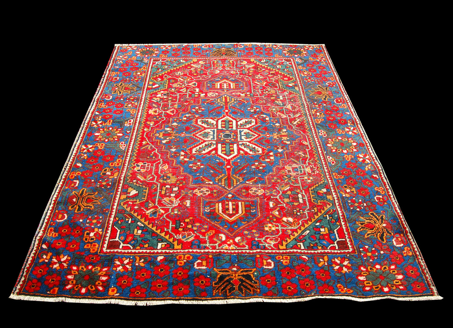 Tappeto Originale annodato a mano Baktiari Vintage CM 200x155