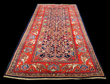 Carica l&#39;immagine nel visualizzatore di Gallery, Tappeto Originale annodato a mano Mahal Sarok CM 310x150
