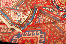 Carica l'immagine nel visualizzatore di Gallery, Tappeto Originale Caucaso Shirvan 322x135 CM
