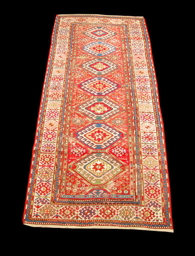 Tappeto Originale Caucaso Shirvan 322x135 CM