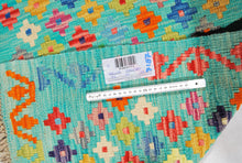 Carica l'immagine nel visualizzatore di Gallery, Kilim Kaudani Lana Hand Made in Afganistan 194x66 CM (Galleriafarah1970)
