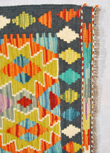 Load image into Gallery viewer, Kilim Kaudani Lana Hand Made in Afganistan 195x65 CM (Galleriafarah1970)
