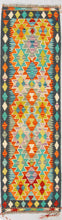 Load image into Gallery viewer, Kilim Kaudani Lana Hand Made in Afganistan 195x65 CM (Galleriafarah1970)
