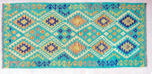 Lade das Bild in den Galerie-Viewer, Kilim Kaudani Lana Hand Made in Afganistan 205x96 CM (Galleriafarah1970)
