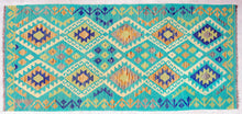 Carica l'immagine nel visualizzatore di Gallery, Kilim Kaudani Lana Hand Made in Afganistan 205x96 CM (Galleriafarah1970)
