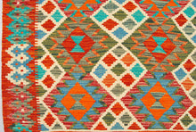 Carica l'immagine nel visualizzatore di Gallery, Kilim Kaudani Lana Hand Made in Afganistan 184x130 CM (Galleriafarah1970)
