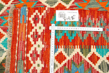 Carica l'immagine nel visualizzatore di Gallery, Kilim Kaudani Lana Hand Made in Afganistan 184x130 CM (Galleriafarah1970)
