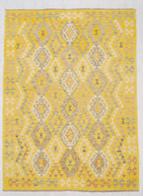 Lade das Bild in den Galerie-Viewer, Kilim Kaudani Lana Hand Made in Afganistan 201x154 CM (Galleriafarah1970)
