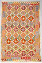 Lade das Bild in den Galerie-Viewer, Kilim Kaudani Lana Hand Made in Afganistan 296x196 CM (Galleriafarah1970)
