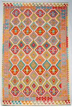 Lade das Bild in den Galerie-Viewer, Kilim Kaudani Lana Hand Made in Afganistan 296x196 CM (Galleriafarah1970)
