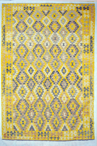 Kilim Kaudani Lana Hand Made in Afganistan 291x200 CM (Galleriafarah1970)