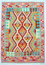 Lade das Bild in den Galerie-Viewer, Kilim Kaudani Lana Hand Made in Afganistan 171x122 CM (Galleriafarah1970)
