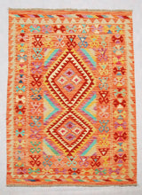Carica l'immagine nel visualizzatore di Gallery, Kilim Kaudani Lana Hand Made in Afganistan 179x130 CM (Galleriafarah1970)
