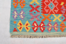 Carica l'immagine nel visualizzatore di Gallery, Kilim Kaudani Lana Hand Made in Afganistan 183x123 CM (Galleriafarah1970)
