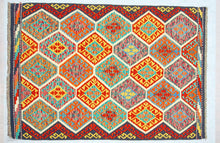 Load image into Gallery viewer, Kilim Kaudani Lana Hand Made In Afganistan 182x130 CM (Galleriafarah1970)
