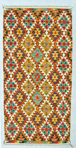 Kilim Kaudani Lana Hand Made In Afganistan 201x100 (Galleriafarah1970)