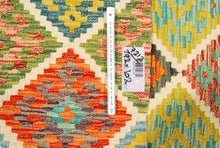 Carica l'immagine nel visualizzatore di Gallery, Kilim Kaudani Lana Hand Made In Afganistan 191x100 CM (Galleriafarah1970)
