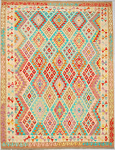Lade das Bild in den Galerie-Viewer, Kilim Kaudani Lana Hand Made In Afganistan 243x185 CM (Galleriafarah1970)
