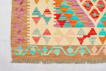 Lade das Bild in den Galerie-Viewer, Kilim Kaudani Lana Hand Made In Afganistan 243x185 CM (Galleriafarah1970)
