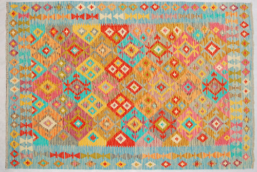 Kilim Kaudani Lana Hand Made In Afganistan 256x174 CM (Galleriafarah1970)