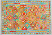Carica l'immagine nel visualizzatore di Gallery, Kilim Kaudani Lana Hand Made In Afganistan 256x174 CM (Galleriafarah1970)
