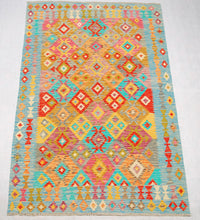 Carica l'immagine nel visualizzatore di Gallery, Kilim Kaudani Lana Hand Made In Afganistan 256x174 CM (Galleriafarah1970)

