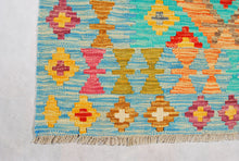 Carica l'immagine nel visualizzatore di Gallery, Kilim Kaudani Lana Hand Made In Afganistan 256x174 CM (Galleriafarah1970)
