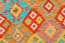 Carica l'immagine nel visualizzatore di Gallery, Kilim Kaudani Lana Hand Made In Afganistan 256x174 CM (Galleriafarah1970)
